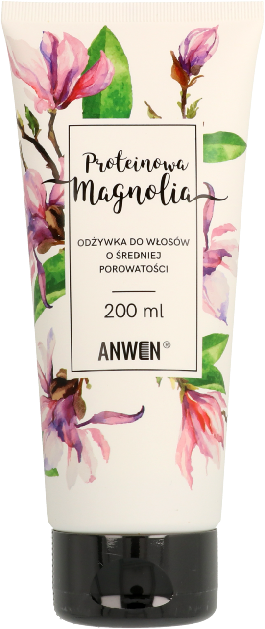 anwen odżywka do włosów o średniej porowatości proteinowa magnolia 100ml