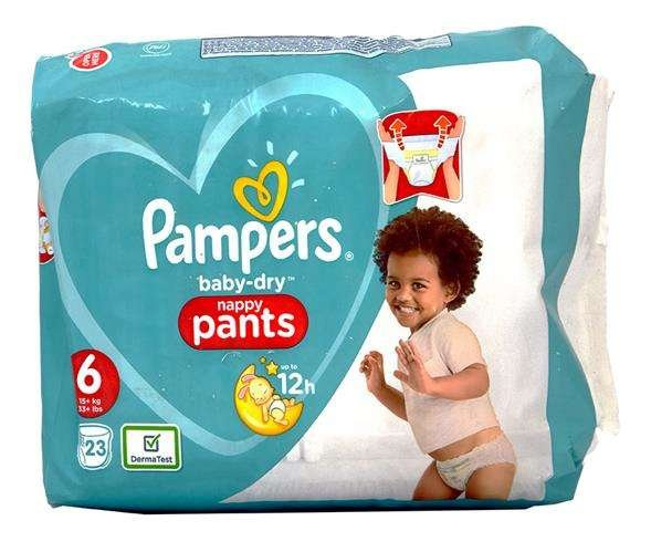 pampers rozm 6