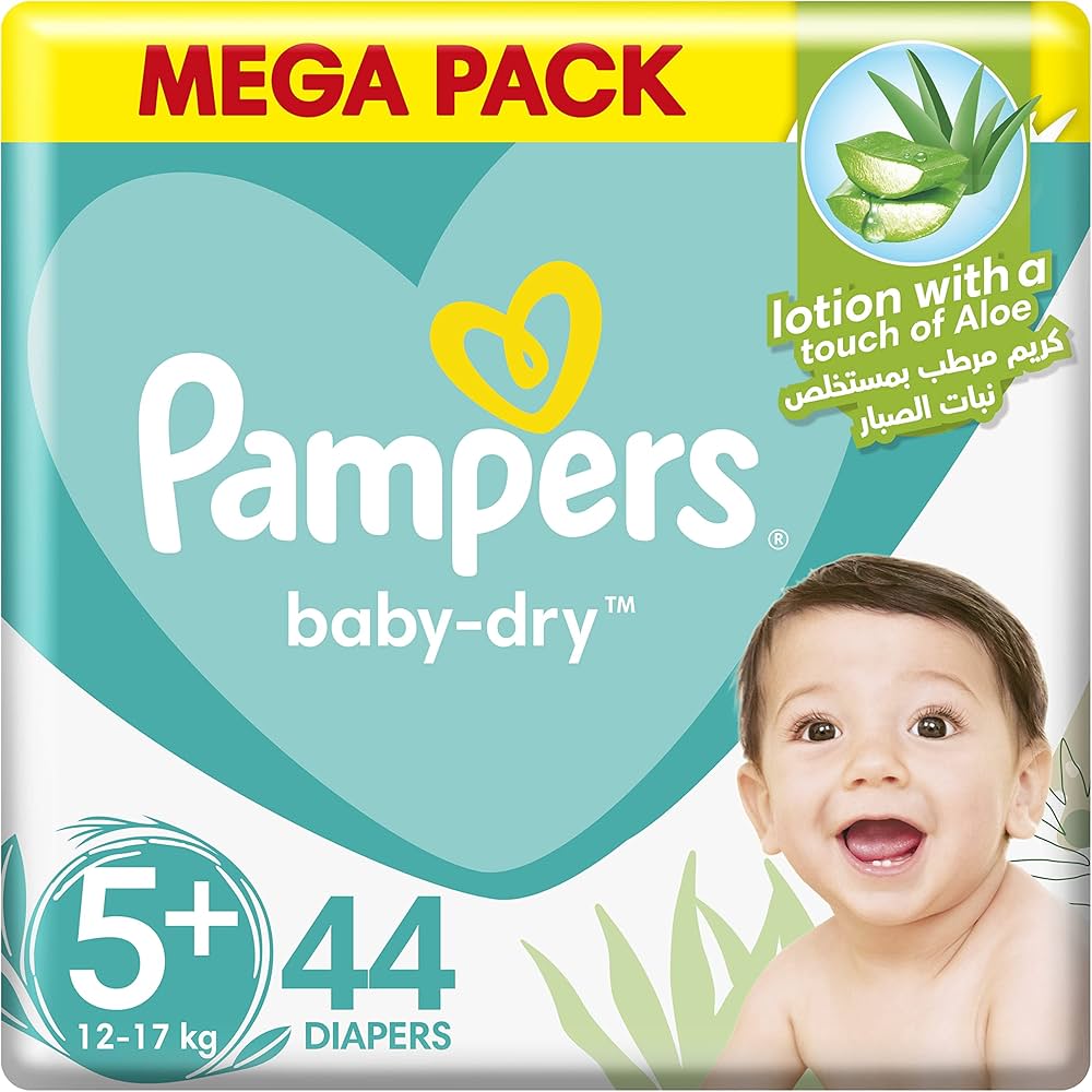 mega paca pampers 5