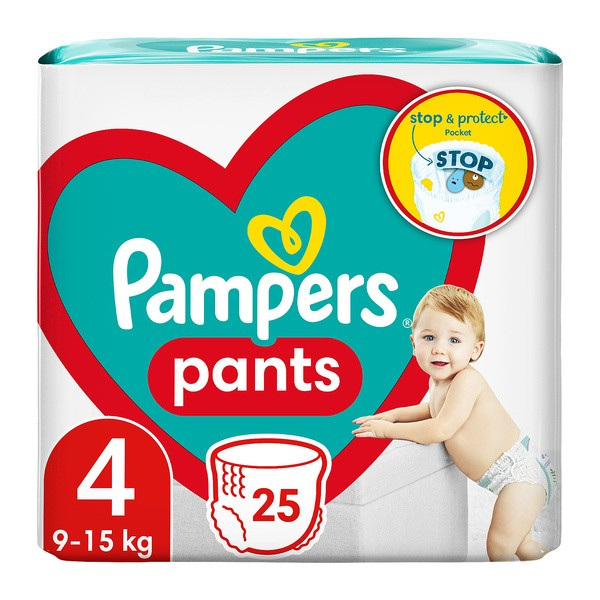 pampers pants 4 dla dziewczynki