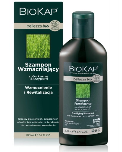 biokap szampon do włosów wypadajacych