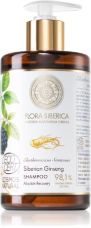 flora siberica siberian ginseng szampon odbudowujący włosy