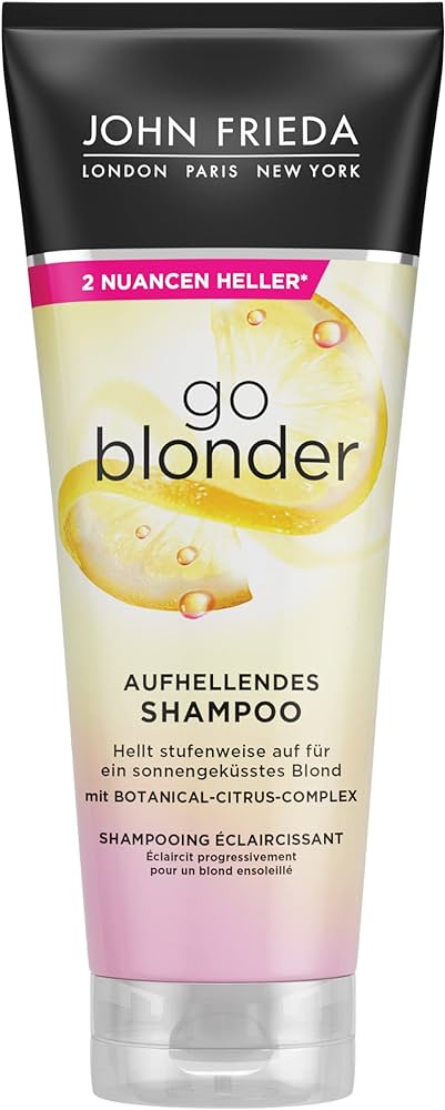 szampon rozjaśniający włosy blond film
