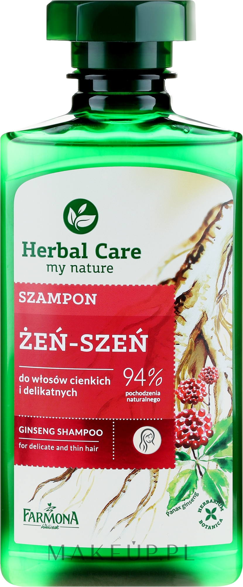 szampon do włosów herbal care