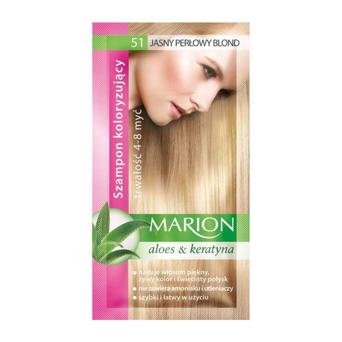 marion szampon koloryzujący blond 61