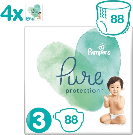 pampers pure 3 cena