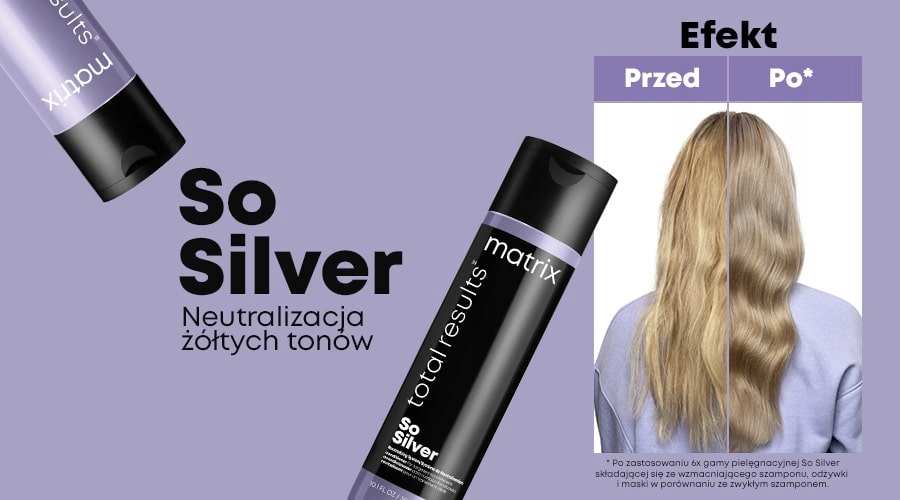 matrix szampon silver