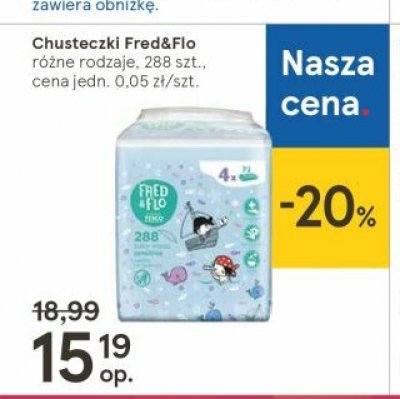 chusteczki nawilżane pampers tesco