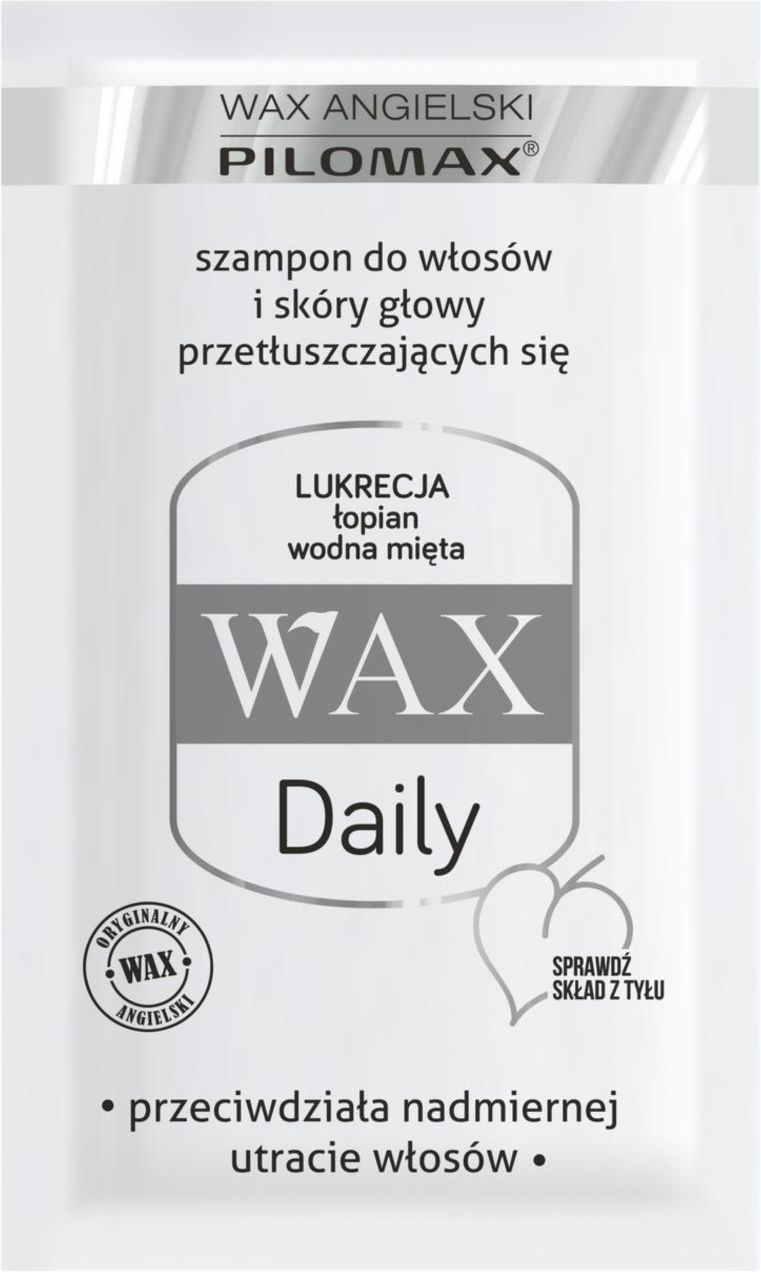 wax pilomax daily szampon do włosów przetłuszczających się