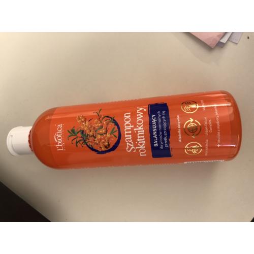 lbiotica vita organica szampon rokitnikowy balansujący do włosów normalnych i
