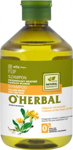 szampon o herbal zwiększający objętość