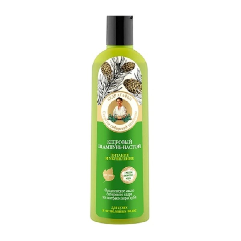 babuszka agafia odżywczo-wzmacniający szampon z sosną syberyjską 280 ml