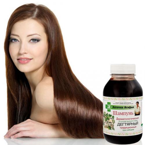 babuszka agafia szampon do włosów dziegciowy tradycyjny 300ml
