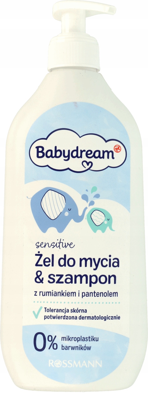 babydream żel do kąpieli i szampon