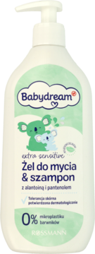 babydream żel do kąpieli i szampon med