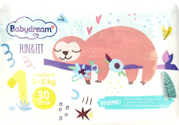 babydream pieluchy newborn