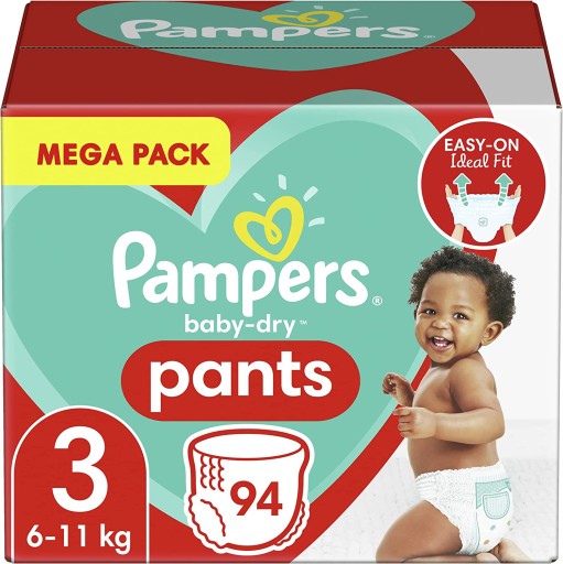 pieluchmajtki pampers 3