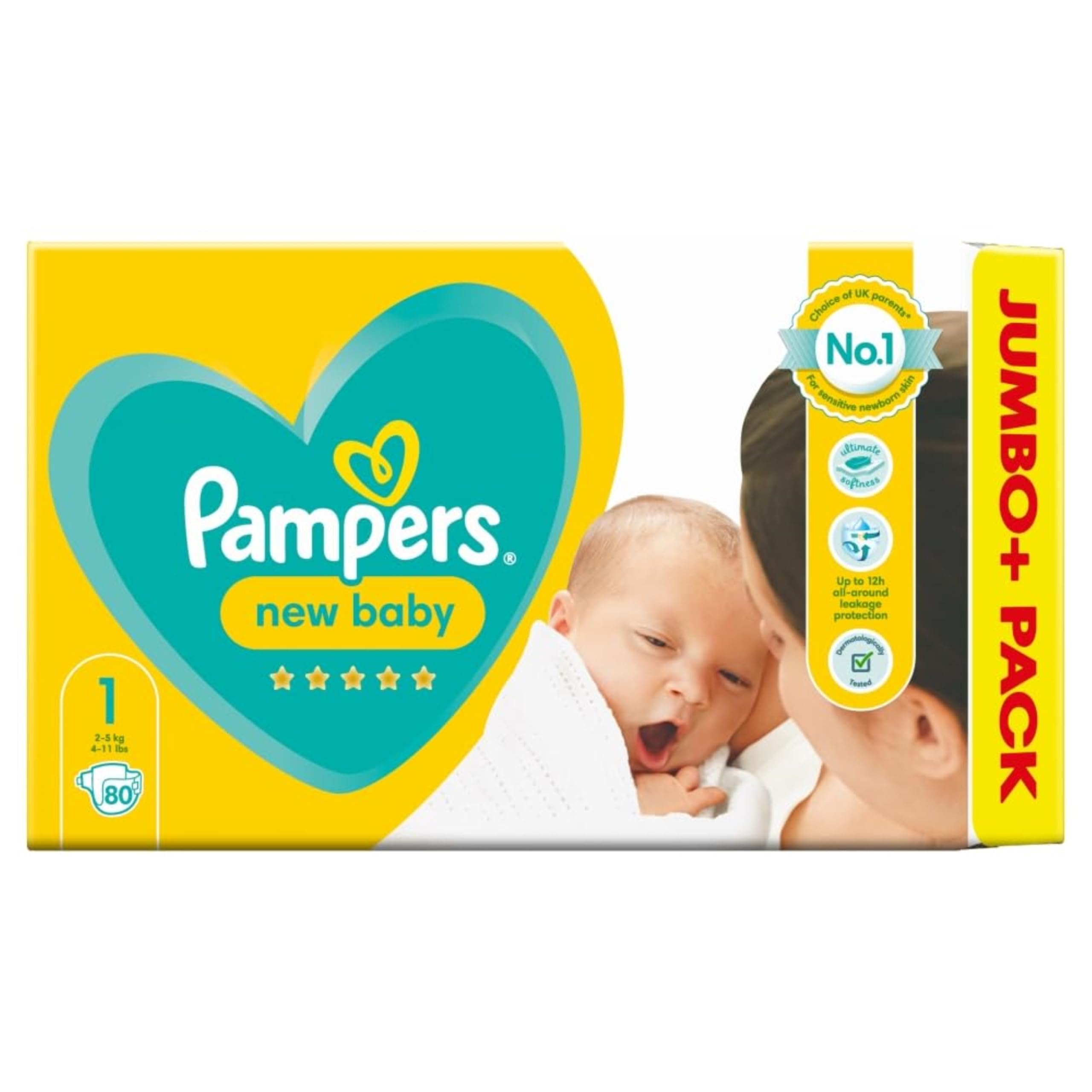 pampers 1 80 szt