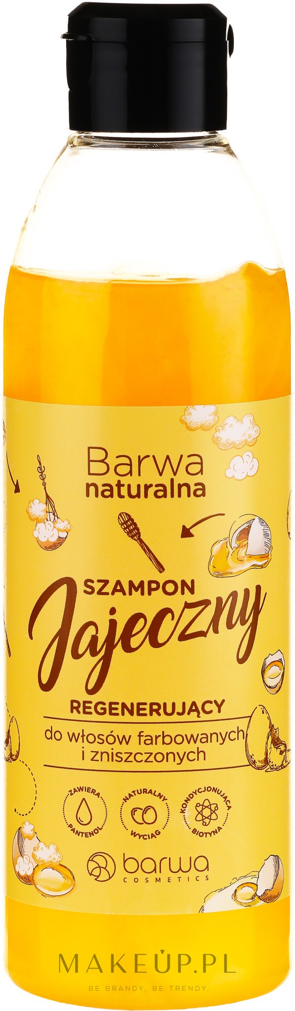 barwa naturalna szampon jajeczny regenerujący z