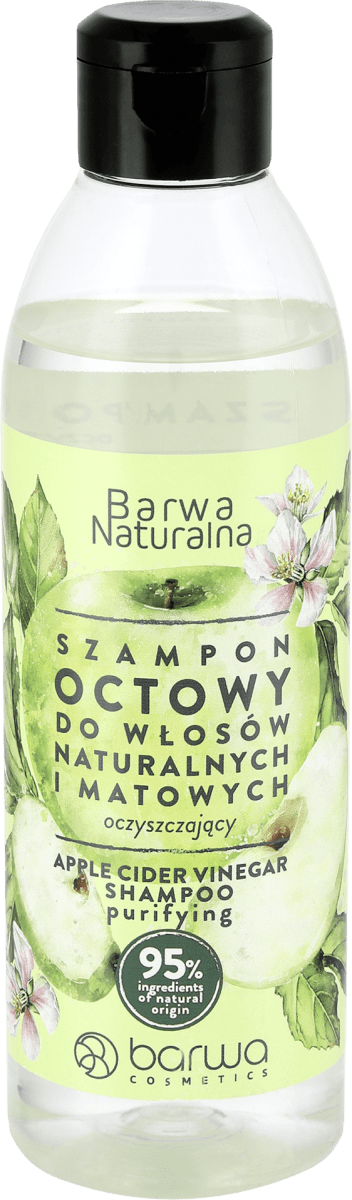 barwa naturalna szampon octowy