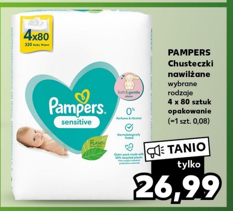 husteczki pampers promocje