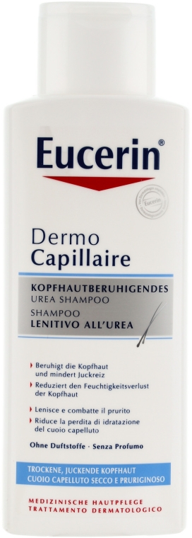 szampon nawilżający eucerin dermocapillaire urea 5