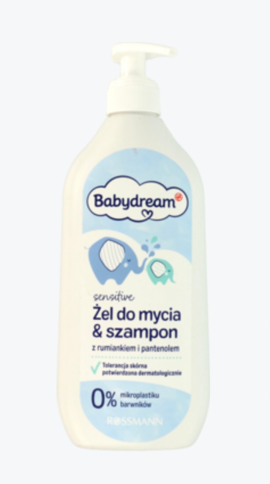 babydream żel do kąpieli i szampon med