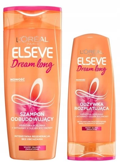 szampon odżywka loreal odbudowujący