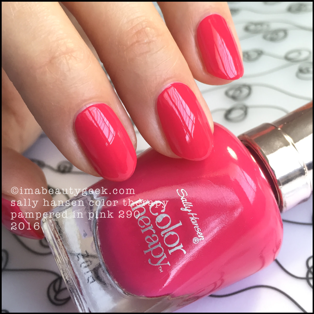 pampered in pink sally hansen