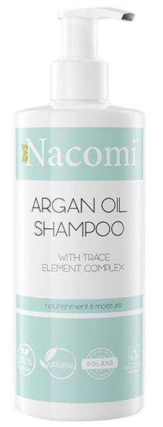 nacomi argan shampoo szampon wzmacniający cena