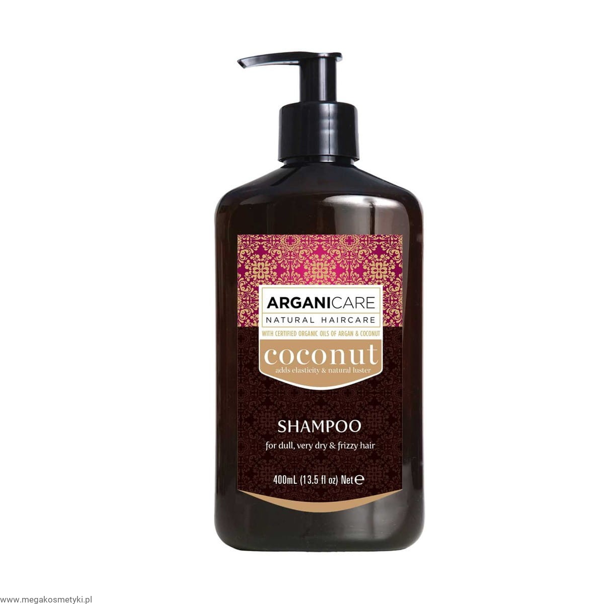 szampon do suchych i puszących się włos organics