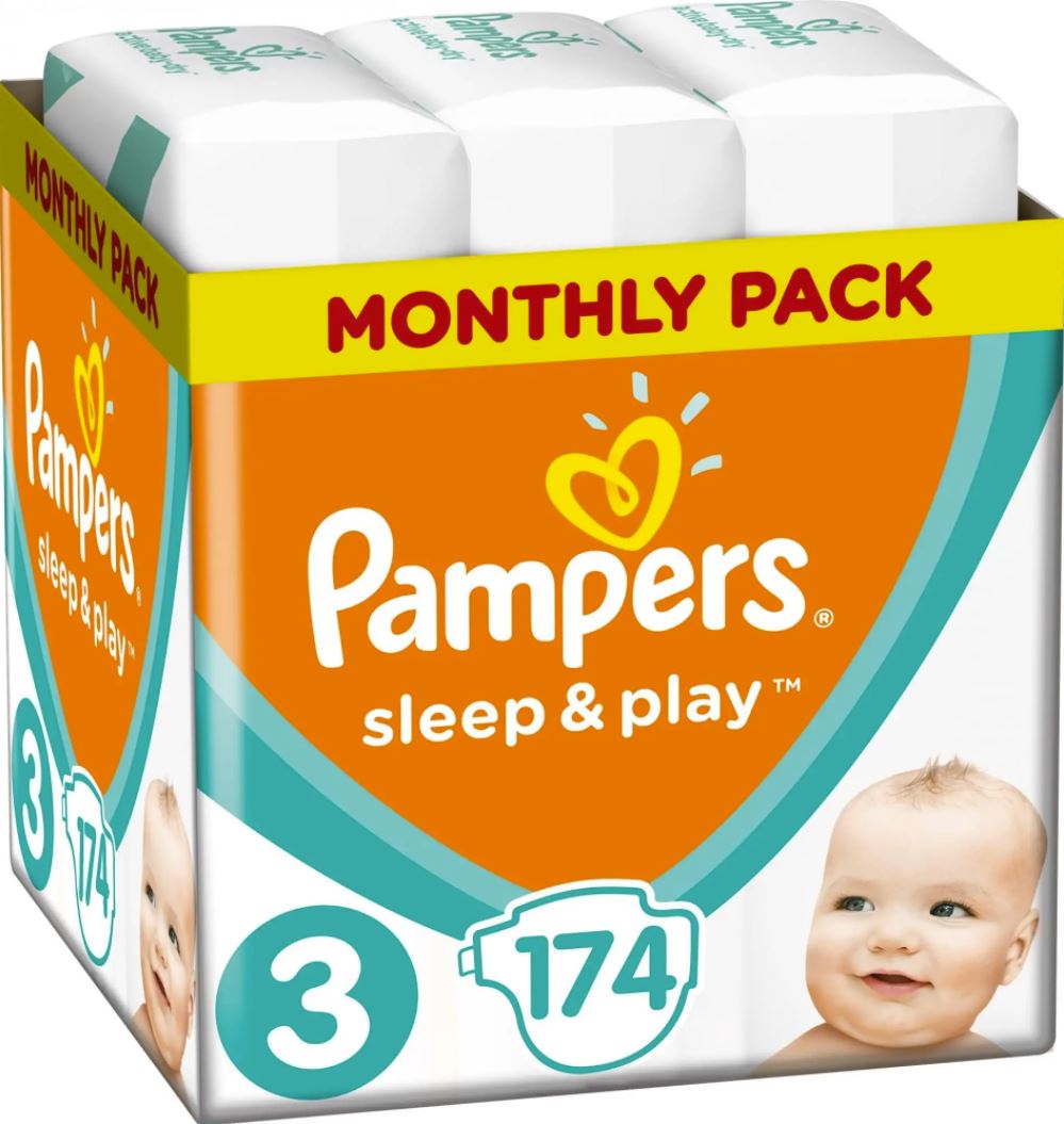 pampers sleep and play3