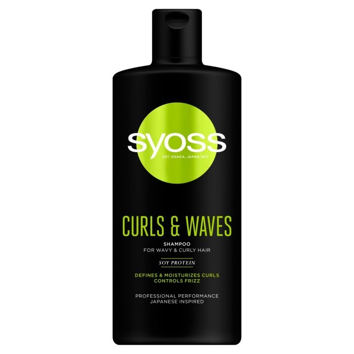 syoss curls & waves szampon wygładzający włosy bez wysiłku