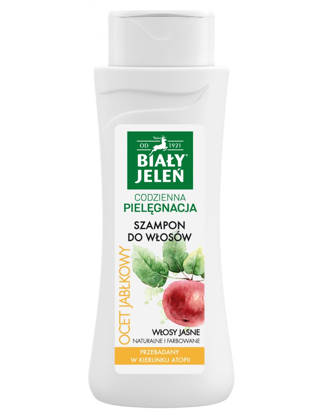 biały jeleń hipoalergiczny szampon do włosów jasnych blond 300ml skład