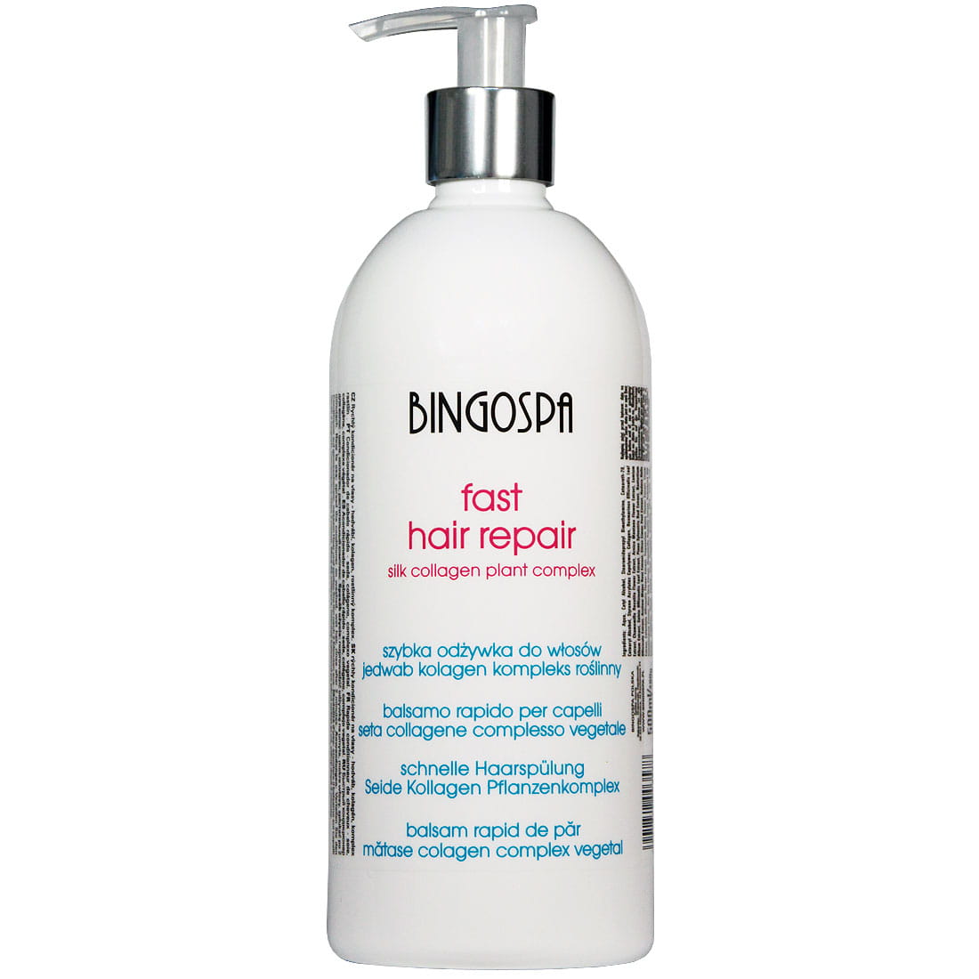 bingospa fast hair repair szybka odżywka do włosów 500ml