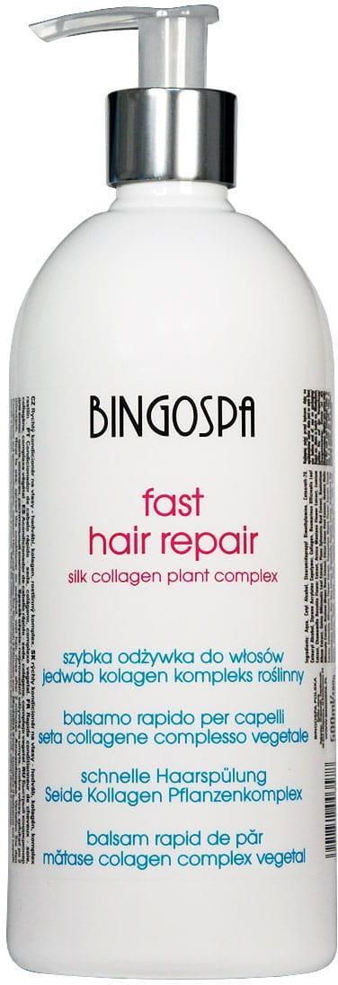 bingospa fast hair repair szybka odżywka do włosów 500ml