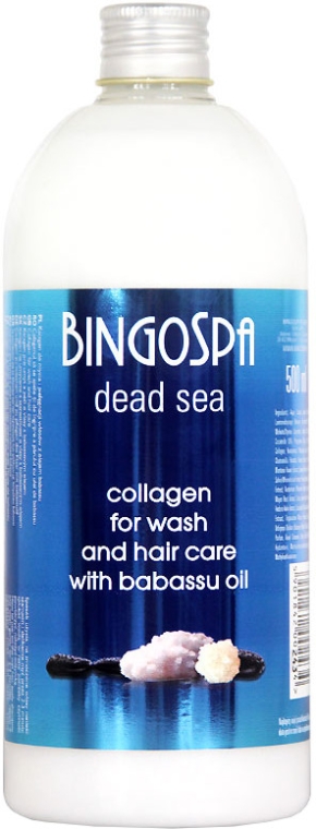 bingospa szampon kolagenowy z olejkiem arganowym