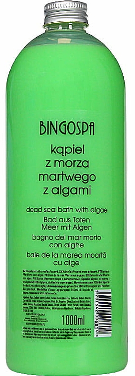 bingospa szampon minerały z morza martwego 1000ml wizaz