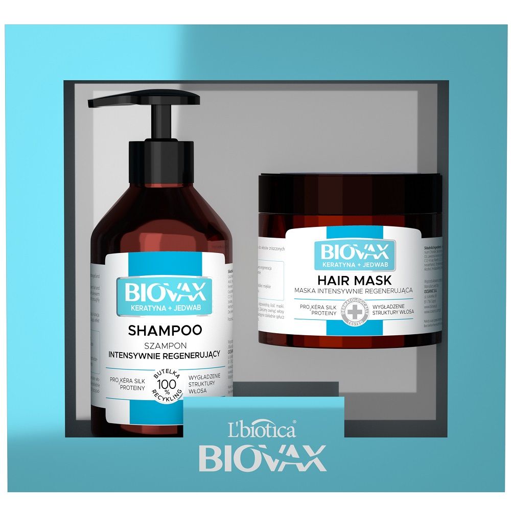 biovax keratyna i jedwab szampon superpharm