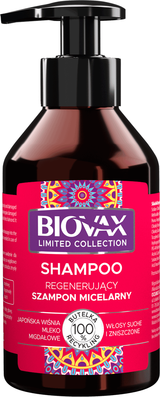 biovax limited collection szampon