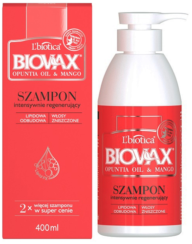 biovax olej opuncji mango szampon