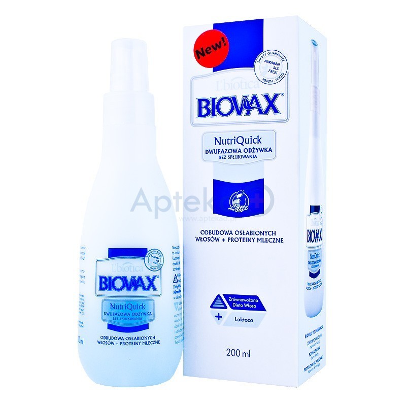 biovax proteiny mleczne szampon