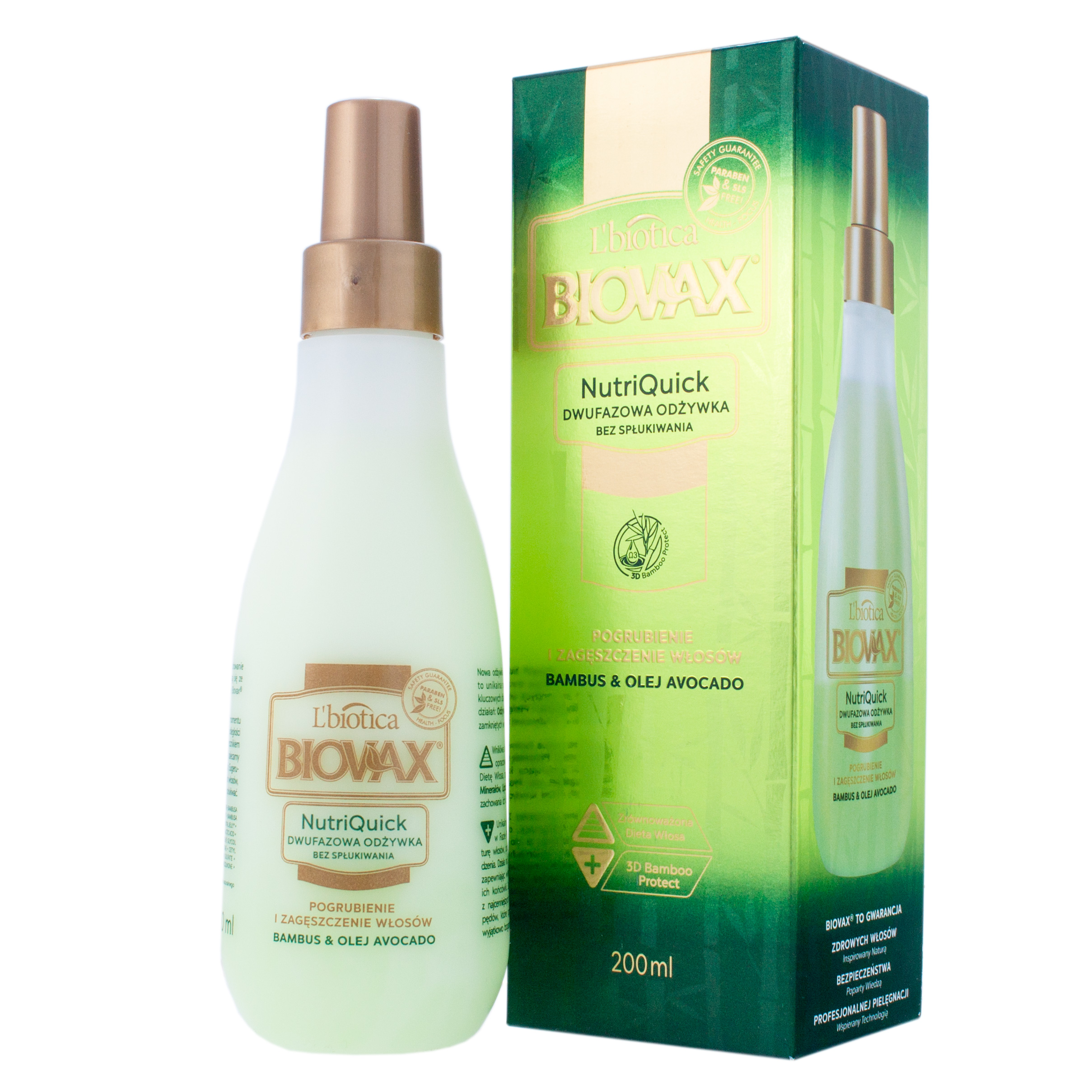 biovax quick dwufazowa odżywka bez spłukiwania do włosów blond