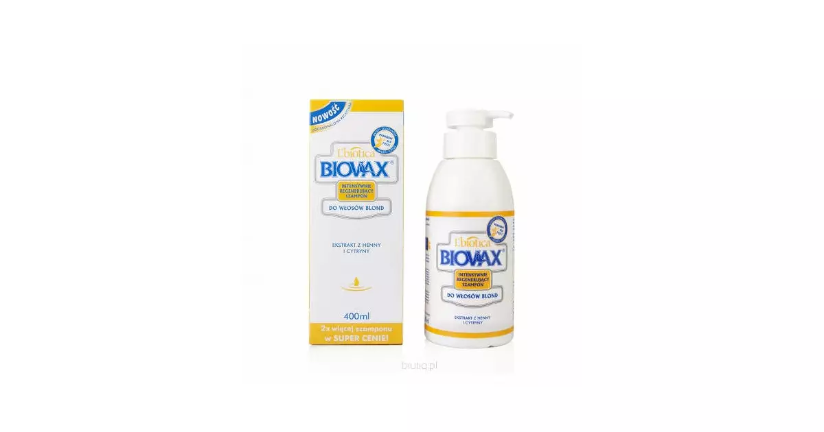 biovax szampon biosiarka