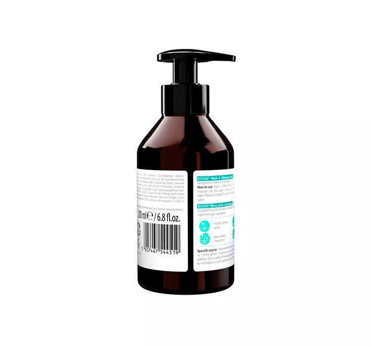 biovax szampon biotyna plus