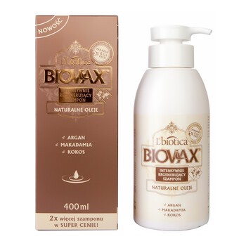 biovax szampon dla włosów suchych 400ml doz