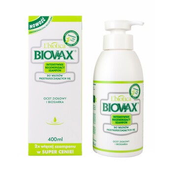 biovax szampon do wlosow przetluszczajacych sie