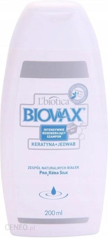 biovax szampon keratyna jedwab skład
