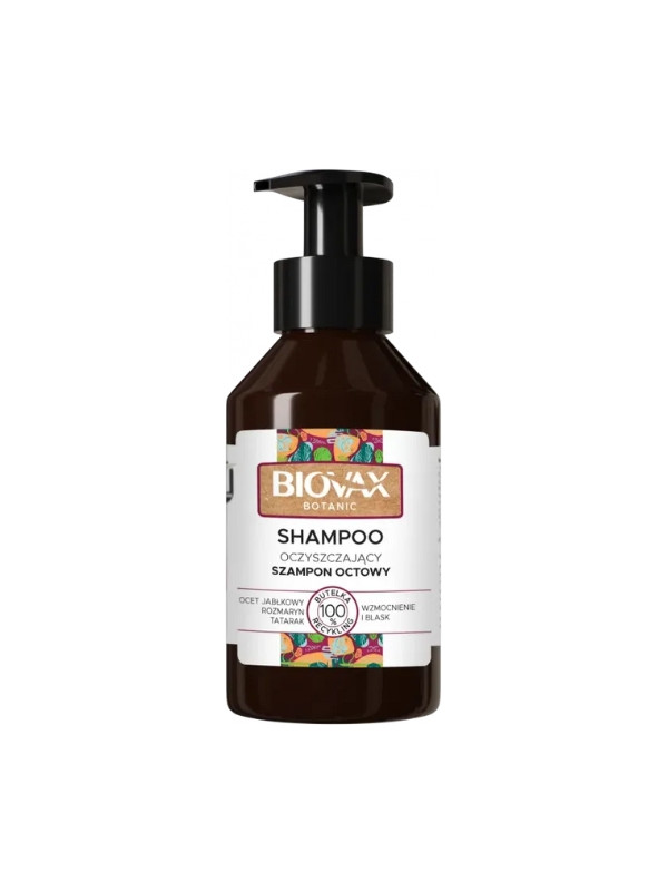 biovax szampon oczyszcający