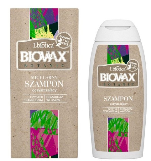 biovax szampon oczyszcający